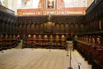 Segovia, Kathedrale, Chorgest�hl vo Martin Sanchez (21.05.2010)