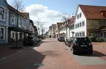 Fu�g�ngerzone in Springe am 13.04.2011.