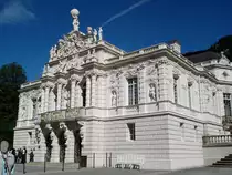 Schlo� Linderhof, das kleinste der drei M�rchenschl�sser des bayrischen K�nigs Ludwig II, 1869-86 erbaut, Aug.2006