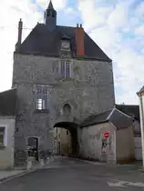 Meung sur Loire, Stadttor Porte D´amont, erbaut 1629 (30.06.2008)