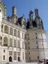 Schloss Chambord, Innenhof (30.06.2008)