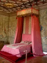 Chenonceaux, K�niginnenzimmer im Schloss (01.07.2008)