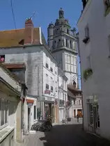 Loches, Tour Saint Antoine, ehemaliger Glockenturm der Stadt, H�he 52 Meter, errichtet ab 1529 (01.07.2008)