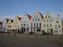 Friedrichstadt, Westseite des Marktplatz (11.05.2011)