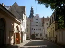 Riga, 3 Br�der H�user in der Maza Pils Stra�e (03.07.2010)