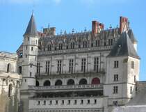 Das Schloss Amboise. Einst l�ngerer Aufenhaltsort der K�nige Frankreichs. 