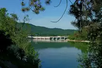 Bad S�ckingen am Hochrhein, 1966 wurde das j�ngste Flu�kraftwerk am Hochrhein in Betrieb genommen, Mai 2011