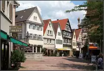 . Altstadt Bietigheim - H�userzeile an der Hauptstra�e. 04.06.2011 (Matthias)