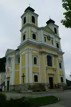 Hafnerberg, Wallfahrtkirche zu unserer Lieben Frau, erbaut von 
1729 bis 1740 von Daniel Dietrich (02.06.2011)