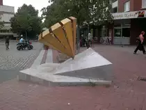 Kunstwerk am M�hlenberger Markt in Hannover am 06.06.2011.