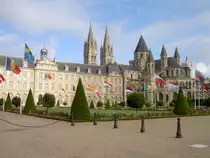 Caen, Abbaye aux Hommes, erbaut unter Architekt Guillaime de la 
Tremblaye im 18. Jahrhundert (05.07.2008)