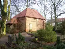 Wusterhausen/Dosse, Stephanuskapelle (Friedhofskapelle), Ansicht von S�dwesten (05.02.2009)