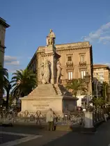 Catania, Denkmal f�r den Komponisten Vincenzo Bellini (17.03.2009)