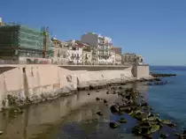 Syrakus, Lungomare auf der Insel Ortygia (12.03.2009)