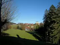 St.M�rgen im Schwarzwald, Blick auf den Ort, 2009