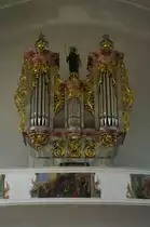 N�fels, Orgel der St. Fridolin Kirche, Kanton Glarus (03.07.2011)