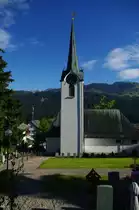 Wildhaus, Ref. Kirche, Kanton St. Gallen (03.07.2011)