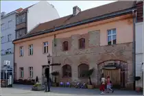 Das Gotische Haus in der Breiten Stra�e in Spandau ist das einzige in Berlin erhaltene sp�tgotische B�rgerhaus des 15. Jahrhunderts. Heute ist hier die Spandau-Information und ein kleines Museum untergebracht. 05.07.2011