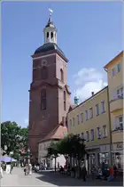 Die St.-Nikolai-Kirche in Spandau wurde im 14. Jahrhundert erbaut. 05.07.2011