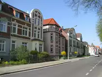 Grevesm�hlen (NWM); B�rgerh�user in der Rudolf-Breitscheid-Stra�e (n�rdliche Seite), Grevesm�hlen 21.04.2011