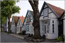 Die Alexandrinenstra�e in Rostock-Warnem�nde, 15.06.2011