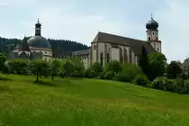 Kloster St.Trudpert im M�nstertal, das erste rechtsrheinische Benediktinerkloster wurde um 800 gegr�ndet, nach der S�kularisation 1806 wurde erst 1920 der Klosterbetrieb wieder aufgenommen durch die St.Josephs-Schwestern, Mai 2011