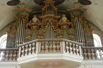 Lachen, Orgel in der Hl. Kreuz Kirche, Kanton Schwyz (13.10.2010)