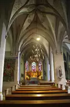 Bad Honnef, dreischiffige St. Johann Baptist Kirche (06.08.2011)