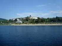 Blick auf den Ort Schluchsee am gleichnamigen Stausee im Schwarzwald, die 1076 erstmals erw�hnte Gemeinde geh�rt zu den �ltesten im Hochschwarzwald, Juli 2010