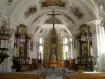 Andermatt, Alt�re der St. Peter und Paul Kirche, Kanton Uri (31.07.2010)