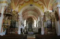 Mindelheim, Alt�re in der Jesuitenkirche, Kreis Unterallg�u (14.08.2011)