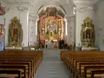 B�rglen, Kath. St. Peter und Paul Kirche, Kanton Uri (05.09.2010)