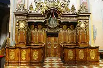 St. P�lten, Dom Maria Himmelfahrt, Chorgest�hl (02.06.2011)