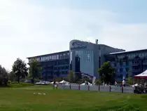 Ein Blick auf Bio Seehotel in Zeulenroda. Am 11.09.2011