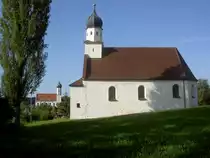 Edelstetten, St. Michael Kapelle, erbaut 1736, Kreis G�nzburg (15.09.2011)