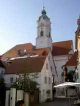 G�nzburg, Frauenkirche, erbaut von 1736 bis 1741 durch D. Zimmermann (26.09.2011)