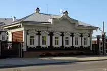 Ein altes Holzhaus in Irkutsk. (10.9.2011)