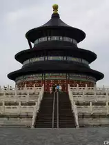 Die Halle der Ernteopfer im Himmelstempel in Peking. (16.9.2011)