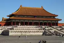 Die Halle der h�chsten Harmonie in der Verbotenen Stadt in Peking. (17.9.2011)