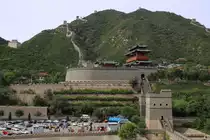 Der wohl meistbesuchte Abschnitt der Gro�en Mauer bei Badaling. (18.9.2011)