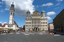 Augsburg - Rathaus und Perlachturm (August 2011)
