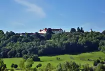 Schlo� Zeil von Leutkirch aus gesehen - 16.07.2011