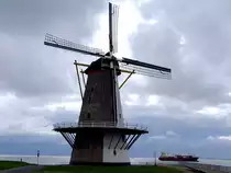 Galeriewindm�hle(Oranjestam), aus dem Jahre 1699 war eine von 23 Windm�hlen in Vlissingen;110830