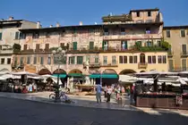 VERONA (Provinz Verona), 28.09.2011, Piazza delle Erbe