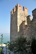 SIRMIONE (Provinz Brescia), 30.09.2011, Turm der Scaligeri-Burg