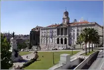 Der Pal�cio da Bolso (B�rse) am Pra�a do Infante Dom Henrique. 10.10.2011