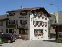 Hospental, Gasthof R�ssli, Kanton Uri (31.07.2010)