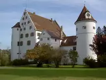 Heimenkirch, Schloss Syrgenstein, erbaut 1496, im Besitz der Familie Waldburg-Zeil, 
Kreis Lindau (30.10.2011)