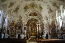 Nesselwang, St. Andreas Kirche, Alt�re aus der Werktstatt von Nikolaus Babel 
(04.10.2011)