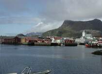 Svolv�r ist mit 4.000 Einwohnern die gr��te Stadt auf den Lofoten. Sie ist der Hauptort der Inselgruppe und das Verwaltungszentrum.